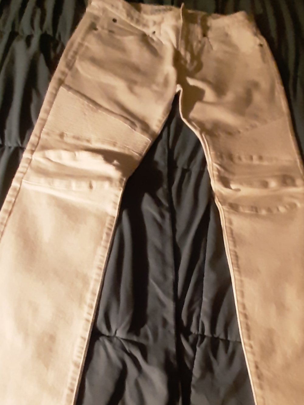 Express Men's skinny white Jeans